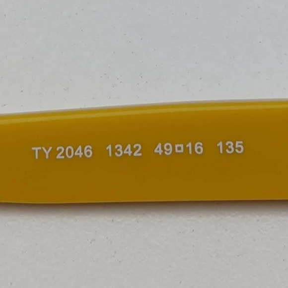 🕶️Tory Burch TY2046 1342 Eyeglasses 49/16 135 /KAG738🕶️ - Picture 3 of 7